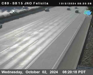 SB 15 at Felicita Road