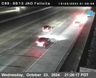 SB 15 at Felicita Road