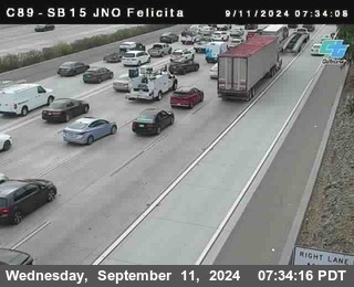 SB 15 at Felicita Road