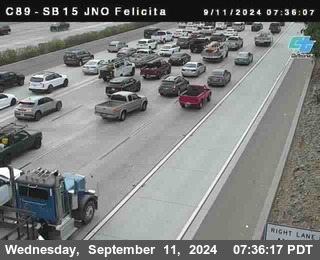 SB 15 at Felicita Road