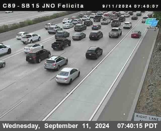 SB 15 at Felicita Road