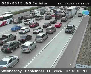 SB 15 at Felicita Road