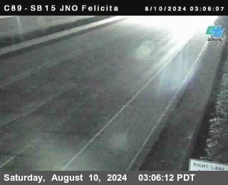 SB 15 at Felicita Road