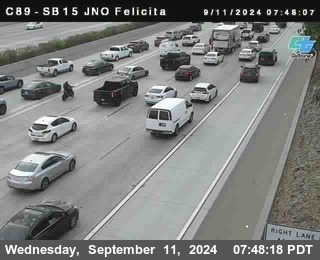 SB 15 at Felicita Road