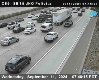 SB 15 at Felicita Road