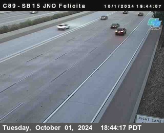 SB 15 at Felicita Road