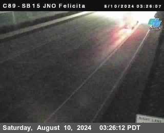 SB 15 at Felicita Road