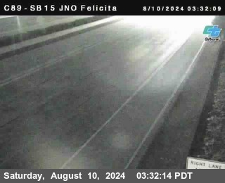 SB 15 at Felicita Road