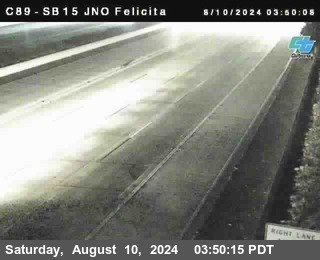 SB 15 at Felicita Road