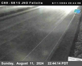 SB 15 at Felicita Road