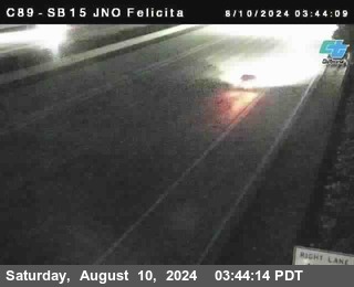 SB 15 at Felicita Road