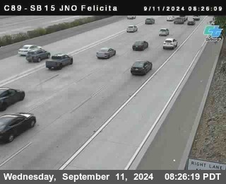 SB 15 at Felicita Road