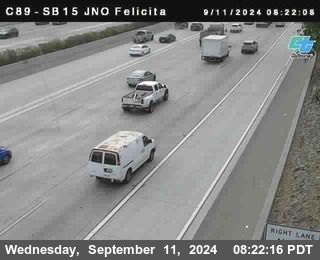 SB 15 at Felicita Road