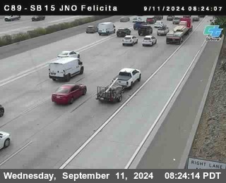 SB 15 at Felicita Road