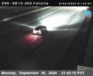 SB 15 at Felicita Road