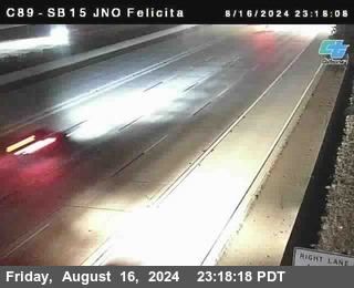 SB 15 at Felicita Road