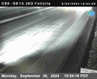 SB 15 at Felicita Road