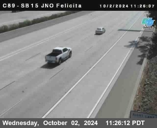 SB 15 at Felicita Road