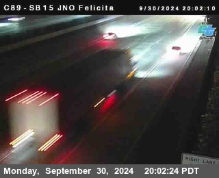 SB 15 at Felicita Road