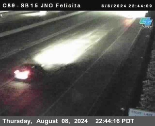 SB 15 at Felicita Road