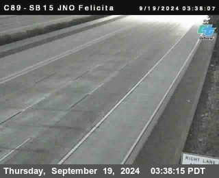 SB 15 at Felicita Road