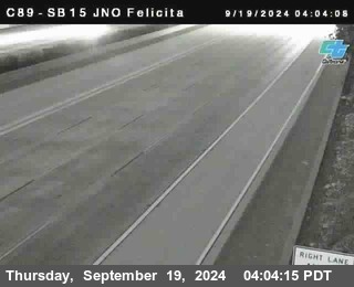 SB 15 at Felicita Road