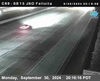 SB 15 at Felicita Road