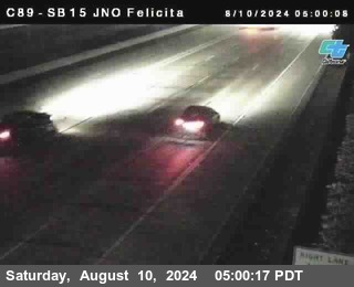 SB 15 at Felicita Road