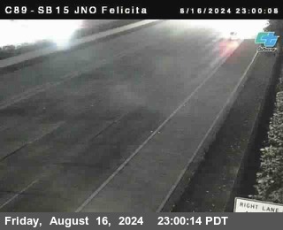 SB 15 at Felicita Road