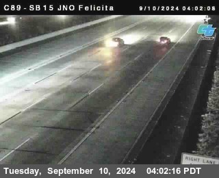 SB 15 at Felicita Road