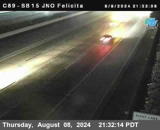 SB 15 at Felicita Road