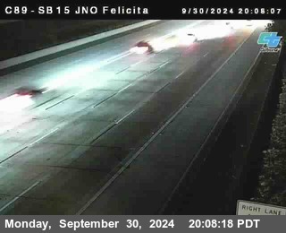 SB 15 at Felicita Road