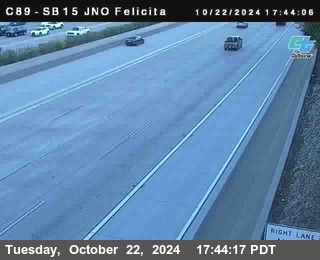 SB 15 at Felicita Road