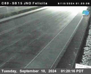 SB 15 at Felicita Road