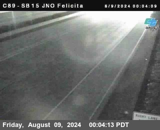 SB 15 at Felicita Road