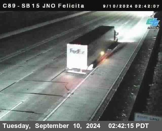 SB 15 at Felicita Road