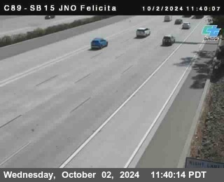 SB 15 at Felicita Road