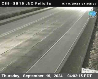 SB 15 at Felicita Road