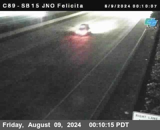 SB 15 at Felicita Road