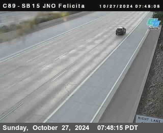 SB 15 at Felicita Road