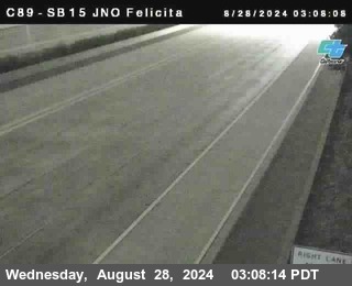 SB 15 at Felicita Road