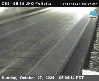 SB 15 at Felicita Road