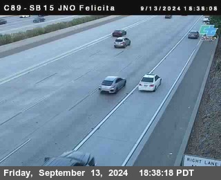 SB 15 at Felicita Road