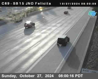 SB 15 at Felicita Road