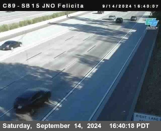 SB 15 at Felicita Road