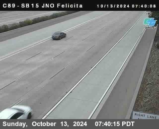 SB 15 at Felicita Road