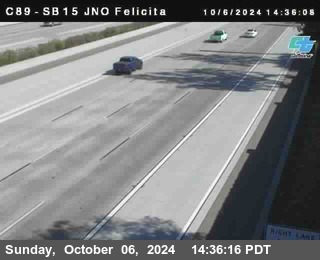 SB 15 at Felicita Road