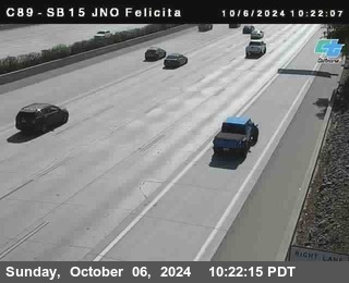 SB 15 at Felicita Road