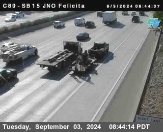 SB 15 at Felicita Road