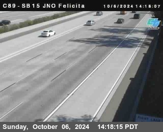 SB 15 at Felicita Road